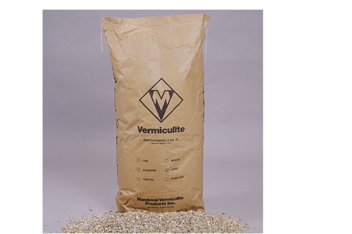 Cellulose and vermiculite