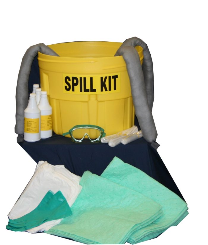 Battery acid spill kit