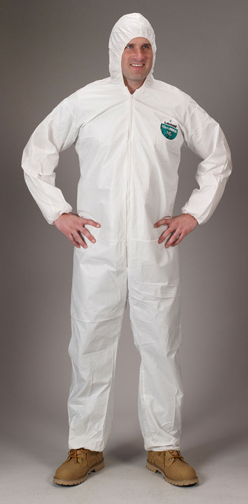 Disposable protective coveralls